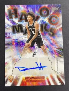2025-26 Topps Flagship Dylan Harper Havoc Marks RC Rookie Auto Rainbow Foilboard - Picture 1 of 2