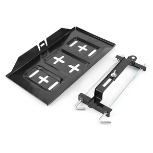 › Storage Battery Holder Tray Mount Hold Down Clamp Bracket Kit Car Accessory - Bild 1 von 24