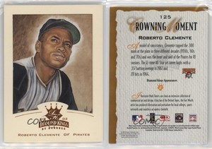 2002 Donruss Diamond Kings Bronze Foil Roberto Clemente #125 HOF