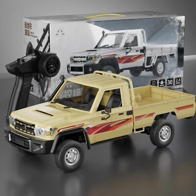Retro RC Auto Pickup Truck 2WD 1:14 Model Kurztruck Ferngesteuertes Auto 15km/h - Bild 1 von 4