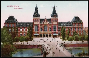 Amsterdam Rijksmuseum National Museum Netherlands Postcard - Picture 1 of 2