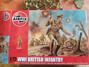 WWI British Infantry airfix 1/72 - Picture 1 of 2