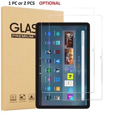 For Amazon Fire HD 10 (2023 Release) 10.1 inch Screen Protector Tempered Glass - Image 1 of 4