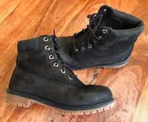 Timberland Boots, schwarzes Wildleder, sehr guter Zustand, Gr. 40 - Bild 1 von 7