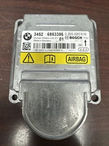 BMW M1, M2, M3 & M4 SRS CONTROL MODULE PN: 3452 6863386 (P) - Picture 1 of 4