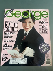 MAY 1997 GEORGE MAGAZINE - KATIE COURIC - JFK JR - Picture 1 of 1
