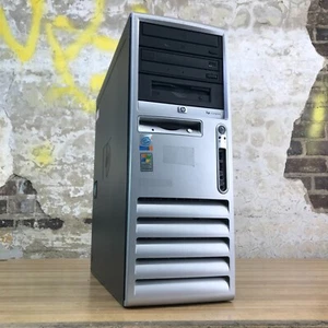 HP Compaq Desktop PC - Pentium 4 2.80GHz 2GB RAM No HDD (Retro Gaming PC) - Picture 1 of 10