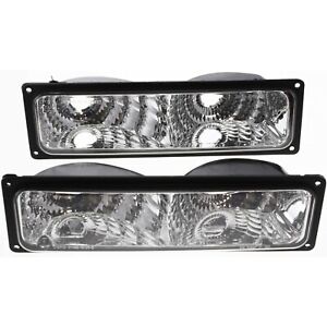 Turn Signal Light Set For 94-99 Chevy K1500 and C1500 Driver and Passenger Side