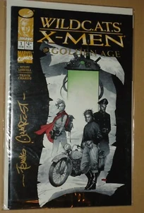 Wildcats X-Men 1 Signed Travis Charest no Cert - Picture 1 of 1