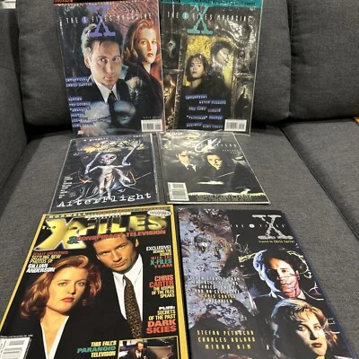 Lote de revistas de cómics X-Files (6) - 1995 1996 Topps novela gráfica ciencia ficción Foto 1 de 4