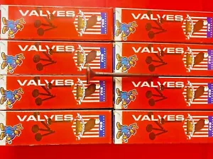 SET OF 8 DNJ EV802 Exhaust Valve For 05-15 Audi VW A3 A3 Quattro 2.0L-5.2L DOHC - Picture 1 of 6