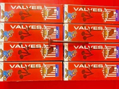 SET OF 8 DNJ EV802 Exhaust Valve For 05-15 Audi VW A3 A3 Quattro 2.0L-5.2L DOHC - Image 1 of 4