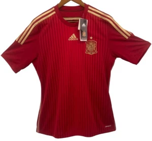Maglietta Adidas Uomo Media Spagna Casa Rossa Ramos Costa Silva Camicia Nuova M39411 - Foto 1 di 15