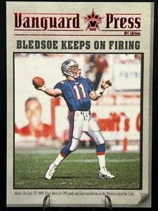 Drew Bledsoe 2000 Pacific Vanguard Press AFC Edition RED FOIL #7 Patriots - Bild 1 von 2