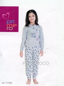 Long Sleeve Pajamas Girl Milano Point Primero Art. I11365 - Picture 1 of 1
