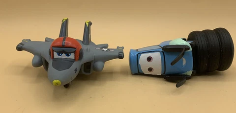 Disney Pixar Cars Swimways Guido Bath Toy & Planes Echo Jet Cover