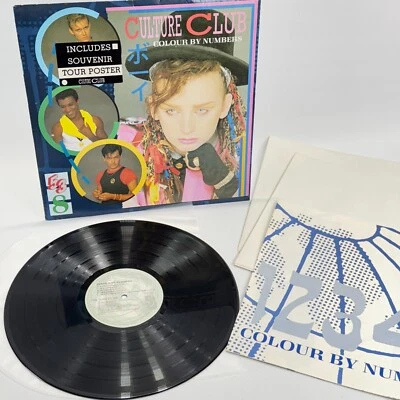 Culture Club – Colour By Numbers - 1983 Synth Pop - Record Album - 2x  Posters! - Image 1 of 4