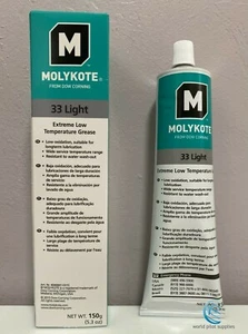 Molykote Dow Corning 33 Light Low Temp Grease 5.3oz DC33LIGHT50Z w/ Certs - Picture 1 of 2