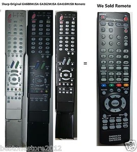 SHARP GA600WJSA GA362WJSA GA416WJSB for LC-32HT2U LC-32HT3U LC-37HT3U LC-42D64U - Picture 1 of 4