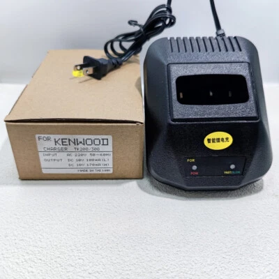 Replacement Li-ion Battery Radio Charger KSC-14 for Kenwood TK208 TK308 TH22AT - Image 1 of 4
