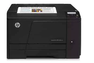 HP Laserjet Pro 200 M251N A4 Colour Laser Printer - CF146A - Ethernet & USB - Image 1 of 4