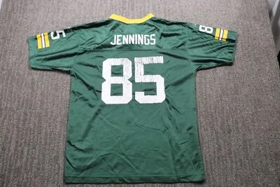 Green Bay Packers Greg Jennings #85 Jersey Boys XL NFL Football Outdoor Sports - Image 1 of 4