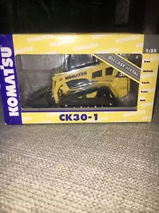 RARE 1:25 JOAL KOMATSU CK30-1 COMPACT TRACKED LOAD (YELLOW/BLACK) -40084 - Picture 1 of 6