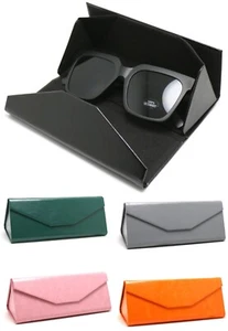 Foldable Reading Glasses Case Hard Sunglasses Box Spectacle Portable Storage C2 - Picture 1 of 25