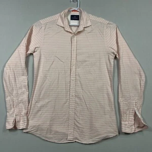 Scotch & Soda Cotton Long Sleeve Striped Button Up Casual Shirt Mens Large L - Picture 1 of 13