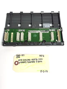 Schneider Automation DTA200/AS-HDTA-200 Primary Subrack 5 Slots  - Picture 1 of 7