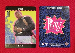 1996 Collector's Choice You Make the Play Gold Signature Bobby Bonilla (Walk)