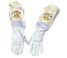 Beekeeping Goatskin Gloves (Canvas & Goatskin, Large)