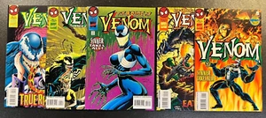 VENOM SINNER TAKES ALL 1 2 3 4 5 COMPLETE NM Set Key 1st ap SHE-VENOM Ann Weying - Picture 1 of 11