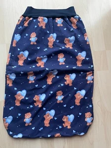 3-24) Kinder Pucksack Schlafsack Mädchen Jungen Blau 67 cm - Bild 1 von 2