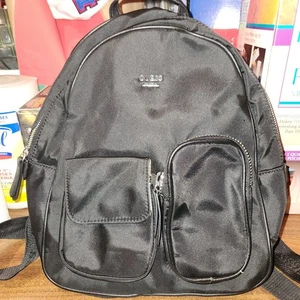 GUESS Nylon  Small Backpack Black - Picture 1 of 6