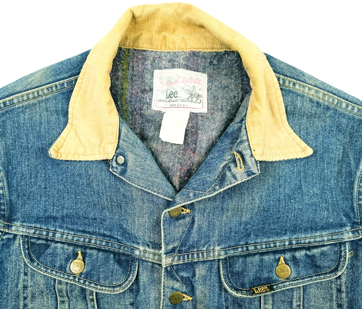 lee storm rider jean jacket products for sale | eBay