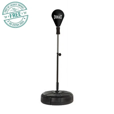 NEW Everlast Adjustable Reflex Speed Bag, Freestanding Punching Bag for Training
