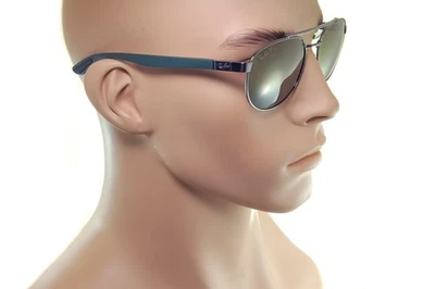 Ray-Ban Chromance Polarisiert Herren Sonnenbrillen RB3736CH 9269/6O Gunmetal - Bild 1 von 4