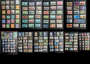 Stamp Collection From United States Were All The Stamps Are All Different - Picture 1 of 11