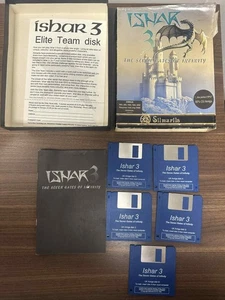 Software Ishar 3 Las Siete Puertas del Infinito Silmarils Amiga 7 muy bueno - Imagen 1 de 3
