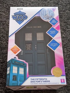 Doctor Who 15th TARDIS Electronic Light & Sound FX B&M Fifteenth Dr IN STOCK - Picture 1 of 14
