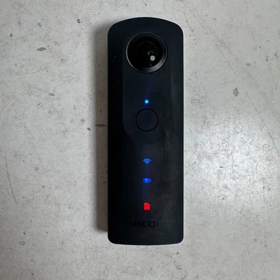 Cámara digital Ricoh Theta S negra 14 MP 360° esférica panorámica y video HD Foto 1 de 4
