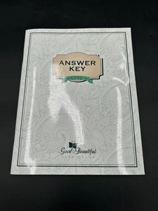 The Good And The Beautiful Level Six 6 ~ Reader & Answer Key - Foto 1 di 12