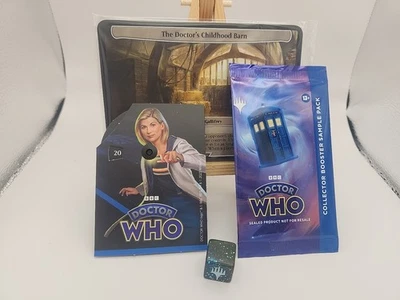 Doctor Who Paradox Planechase Cards, Dice, Spindown, Colelctor Sample Pack MTG - Image 1 of 3