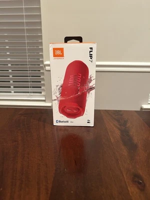 JBL by Harman Flip 7 Portable Waterproof Red Bluetooth Speaker