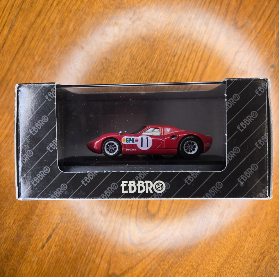 EBBRO 77 Nissan PRINCE R380 11 Japón JP Rouge modelo escala 1/43  Foto 1 de 4