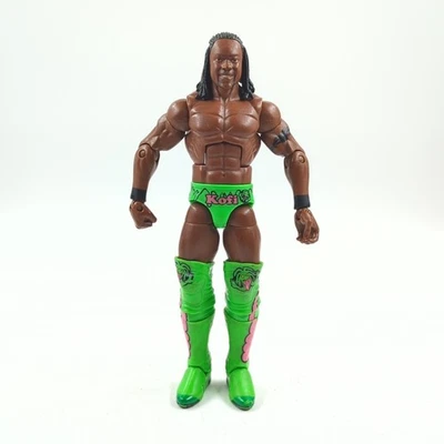 WWE Mattel Elite Kofi Kingston WrestleMania XXVII Wrestling Figure Slimer Gear - Image 1 of 4