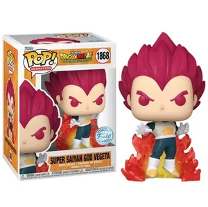 Funko Pop Dragon Ball Z GT Broly Super Saiyan God Vegeta 1868 Exclusive Limited - Imagen 1 de 6