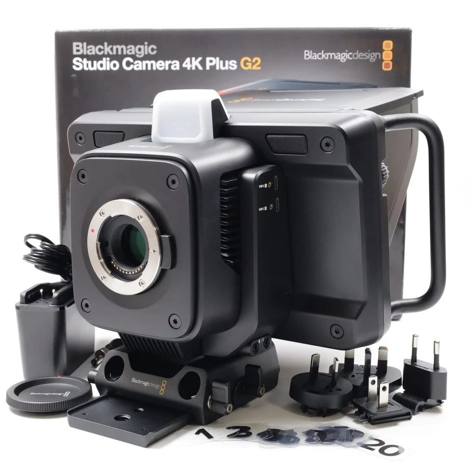 Blackmagic Studio Camera 4K Plus G2 (M4/3 Mount) [Top Mint] #5169S - Image 1 of 4