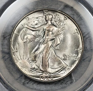 1946-S Walking Liberty Half Dollar PCGS MS65 #EUY9 - Picture 1 of 3